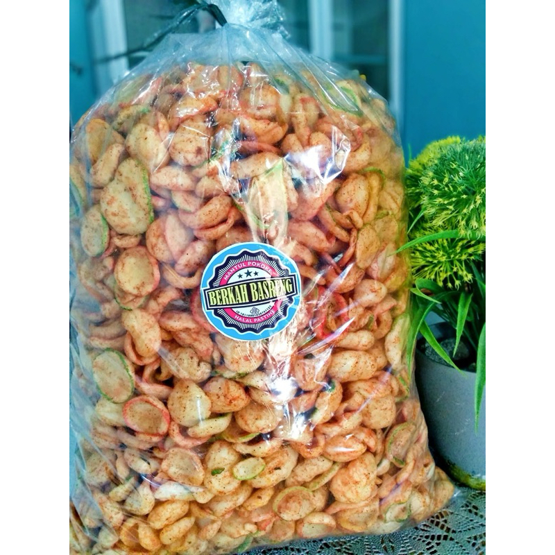 

Basreng dan kerupuk seblak pedas Home Made 100%