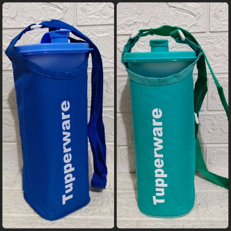 Slimeline 2 Liter botol tupperware botol 2liter botol petak botol minum tupperware