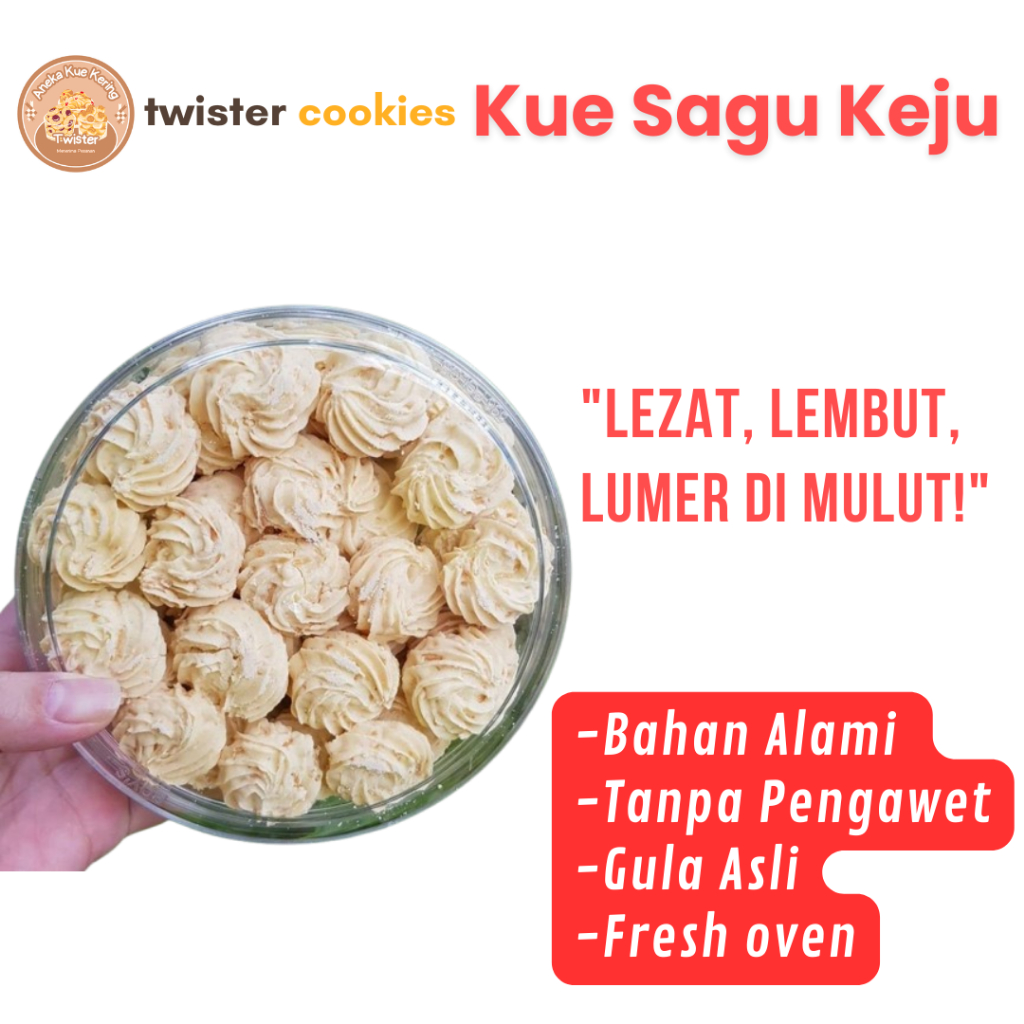 

KUE LEBARAN KUE SAGU KEJU PREMIUM KUE HOMEMADE