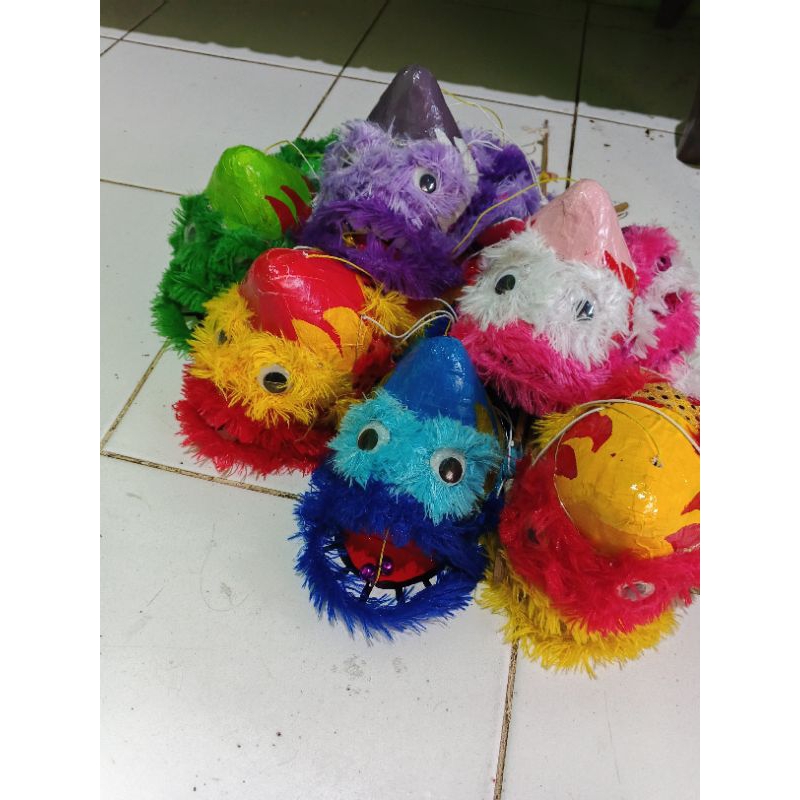 Mainan Barongsai / Mainan Barongsai imlek / Mainan Anak-anak / Mainan Barongsai Gantung