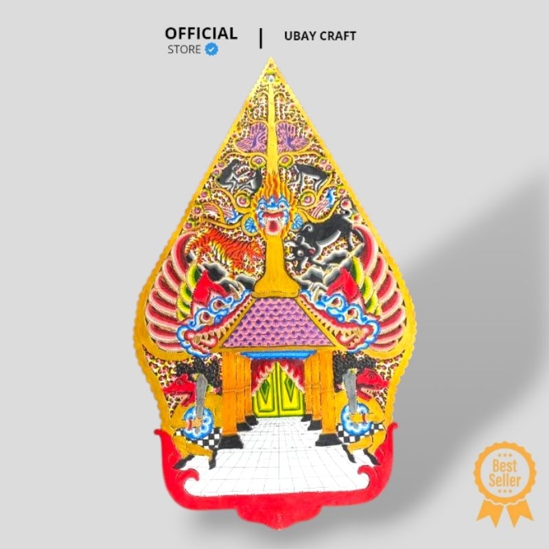 WAYANG KULIT KAMBING TERMURAH GUNUNGAN -+60 CM KULIT ASLI