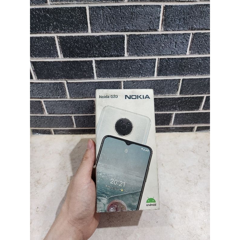 NOKIA G20 4G LTE 4/64 GARANSI RESMI INDONESIA
