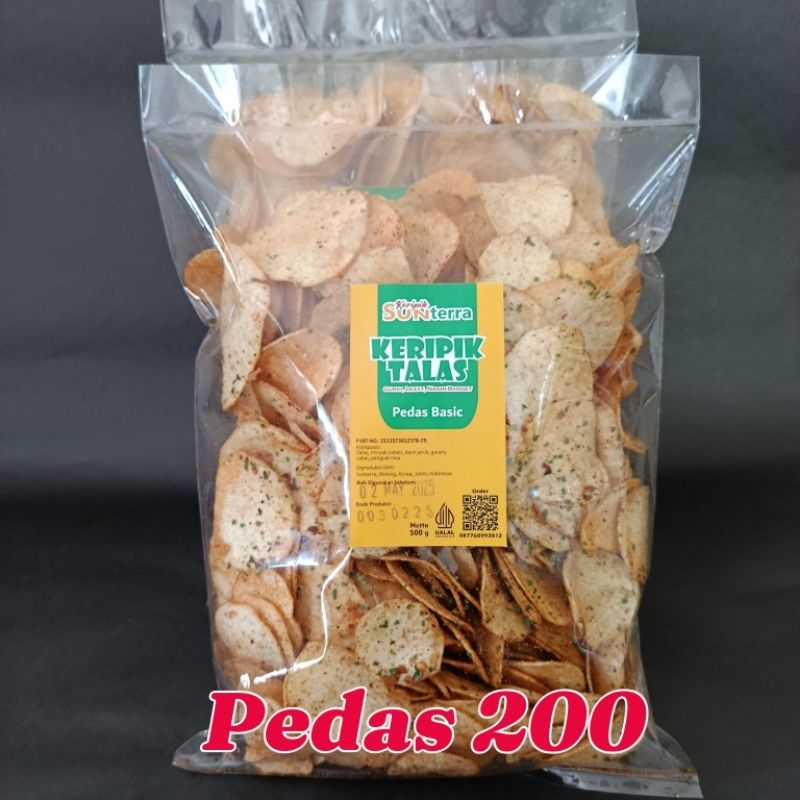 

Keripik Talas Pedas Pedas Jeruk 200 gram