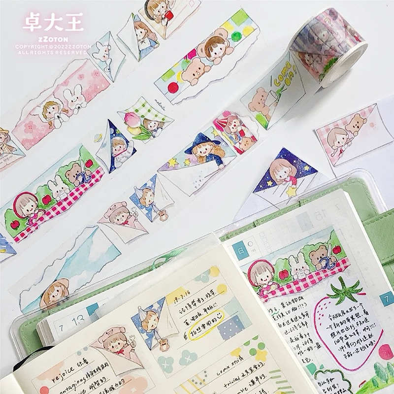 

washi tape molinta page turning ( full roll )