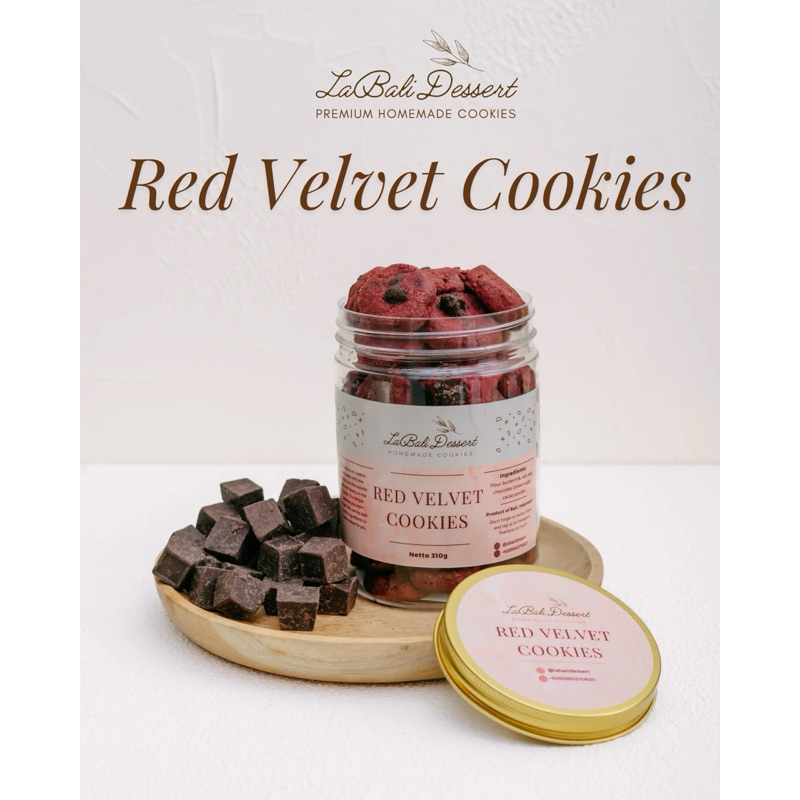 

RED VELVET COOKIES PREMIUM By La Bali Dessert