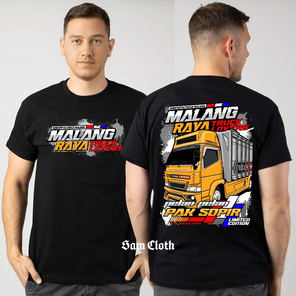 Kaos Malang Raya Truck Lovers / Kaos Komunitas Truk Malang Raya