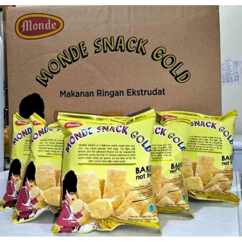 

monde snack gold kardus