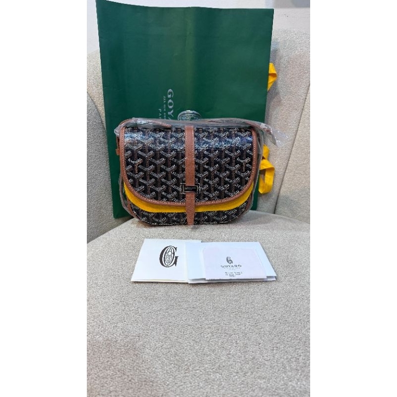 Goyard belvedere 2024 fulset authentic preloved like new