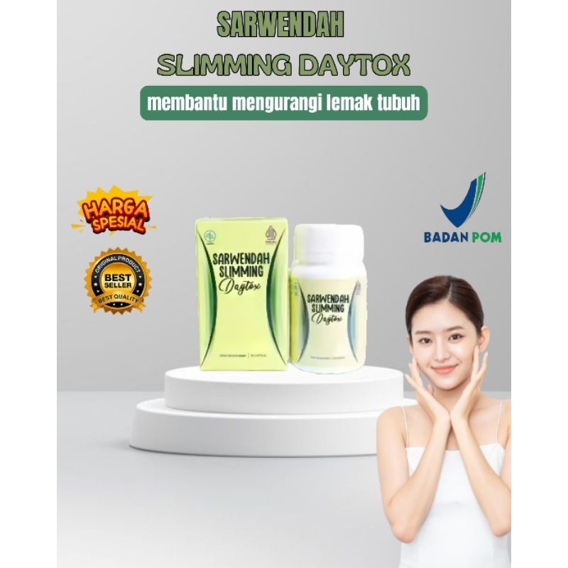 Sarwendah Juice 30 Kapsul Slimming Daytox By Sarwendah Kapsul Diet Penurun Berat Badan