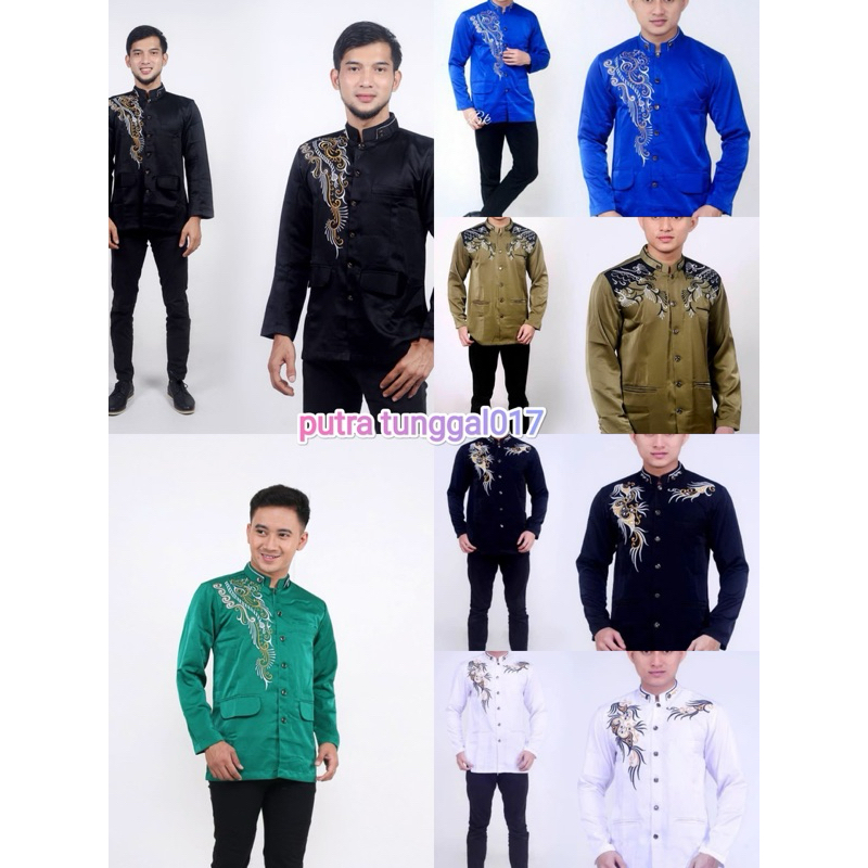 Jasko Bordil Twist Pria Dewasa Terbaru / Pakaian Muslim Pria Dewasa Berbagai Ukuran M L XL XXL