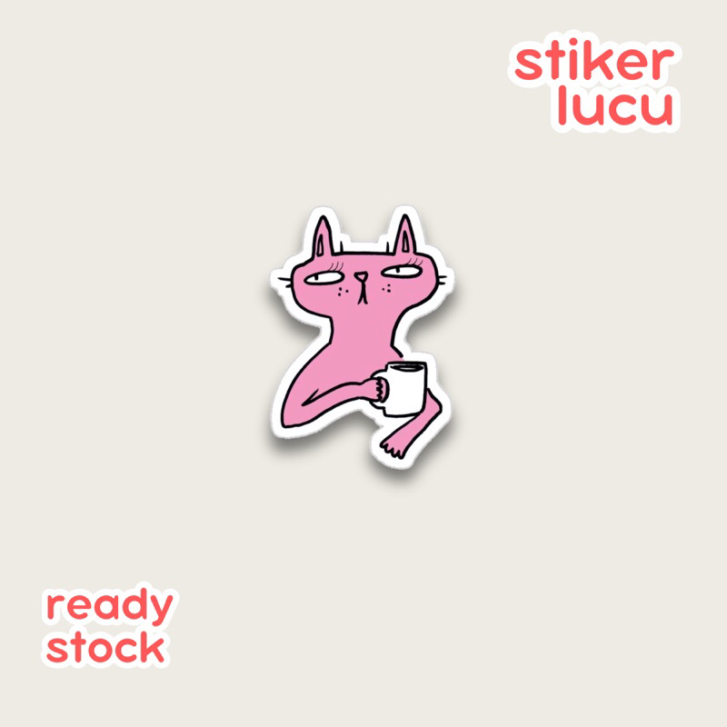 

Stiker Lucu | Sticker Aesthetic | Waterproof Sticker | Stiker Tahan Air | Stiker Unik | Stiker Satuan | Stiker Kucing