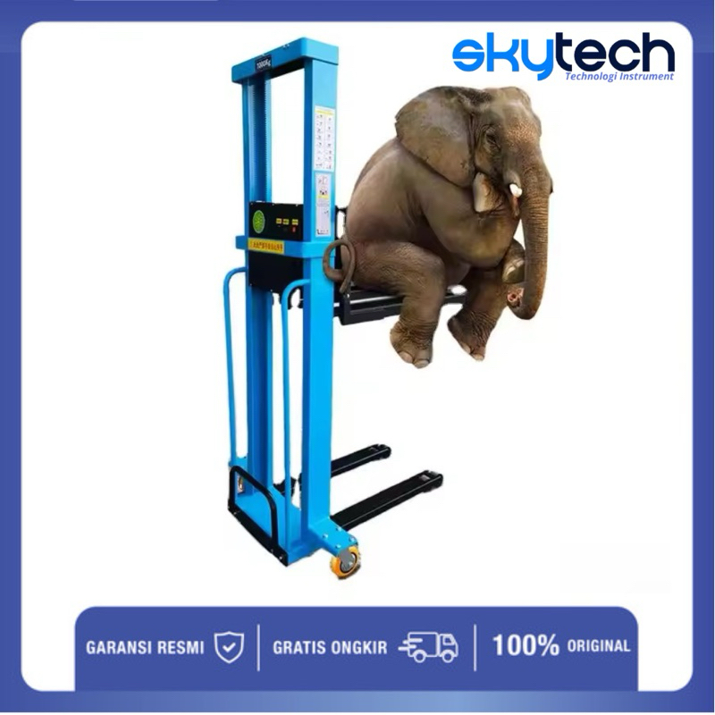 Forklift 1 ton / Forklift elektrik / Hand lift Elektrik / Forklift Portable / Hand Stacker / Hand Li