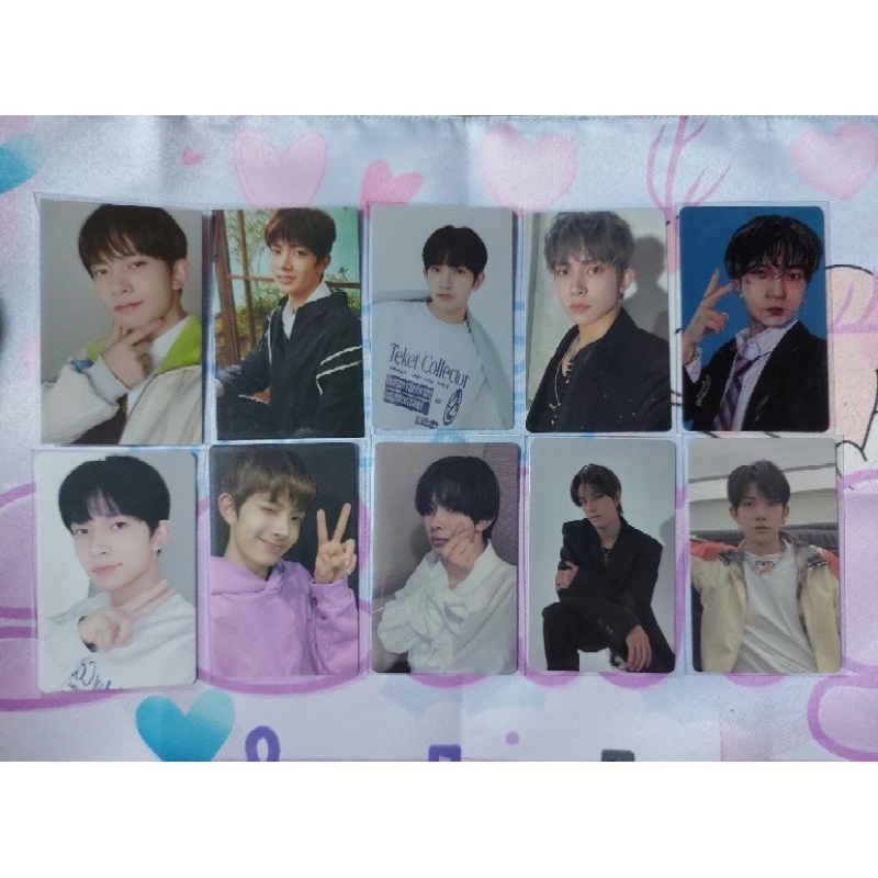 photocard Heeseung full selca dark blood