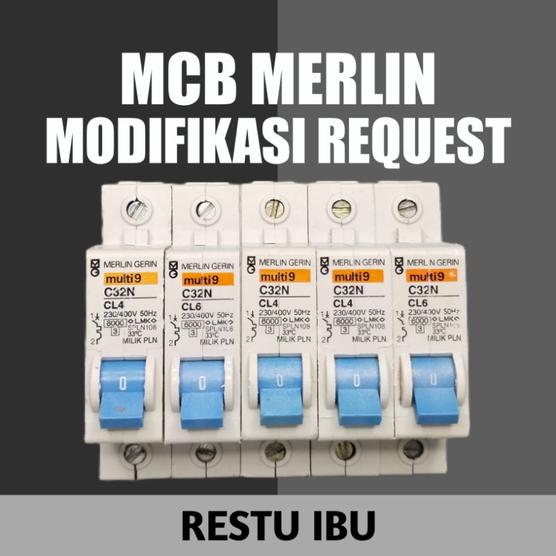 MCB Merlin modifikasi barang kualitas dijamin normal