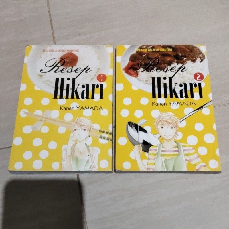 2 KOMIK ORI KOMIK RESEP HIKARI NO 1 S/D 2 PENERBIT ELEX MEDIA KOMPUTINDO