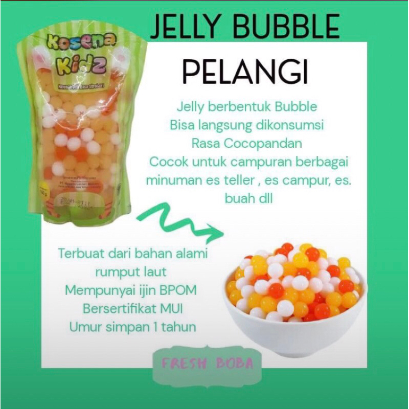 

Jelly Gacoan Buble Pelangi 500gr