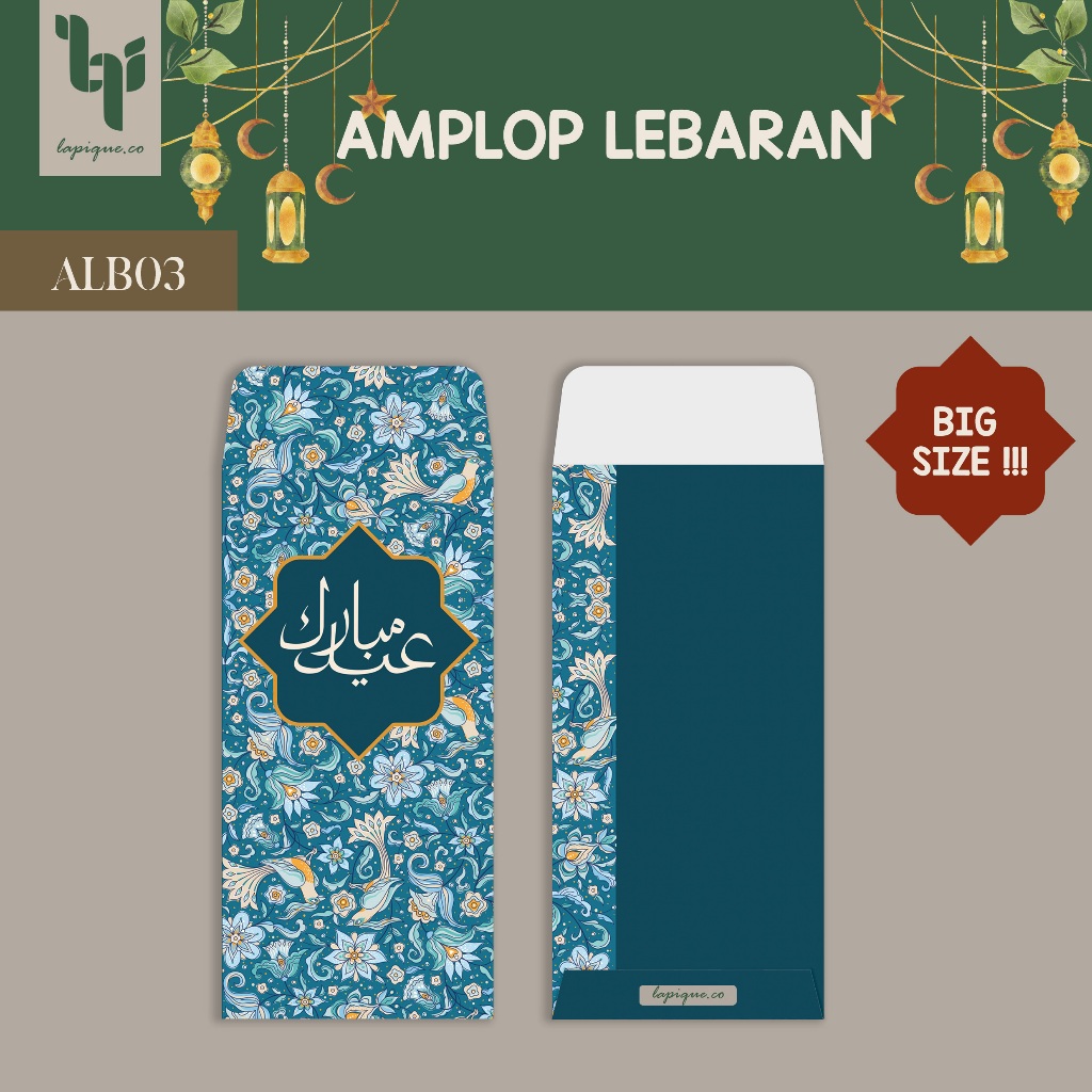 

Amplop Lebaran Big Size | Premium Design