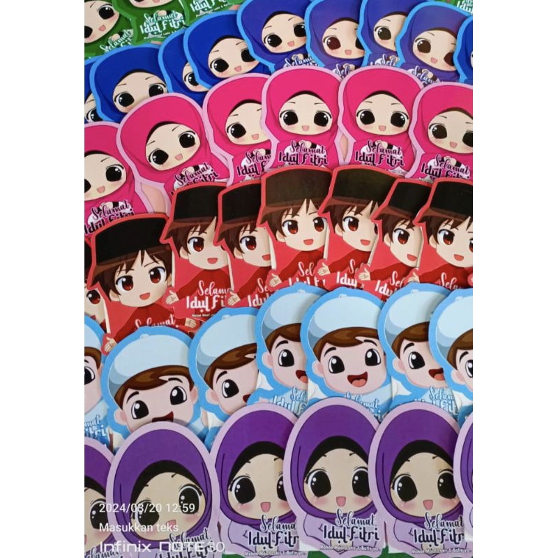 

Paket Usaha Amplop Lebaran Unik Lucu (isi 100 Pcs)