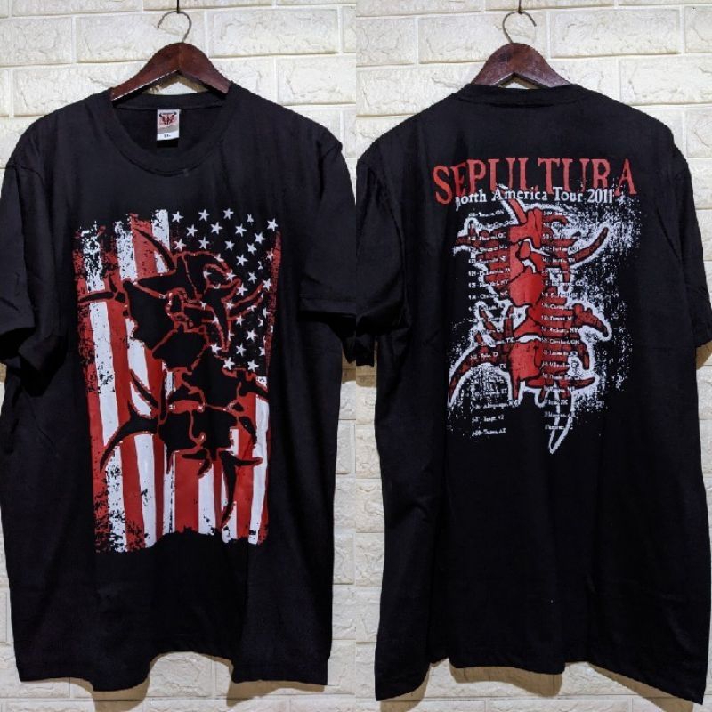 BAJU KAOS BAND SEPULTURA
