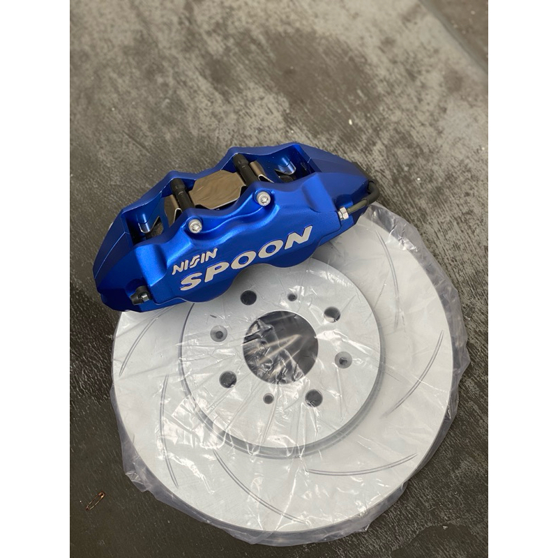 big brake kit rem disc BBK spoon 4pot jazz mobilio city ferio estilo