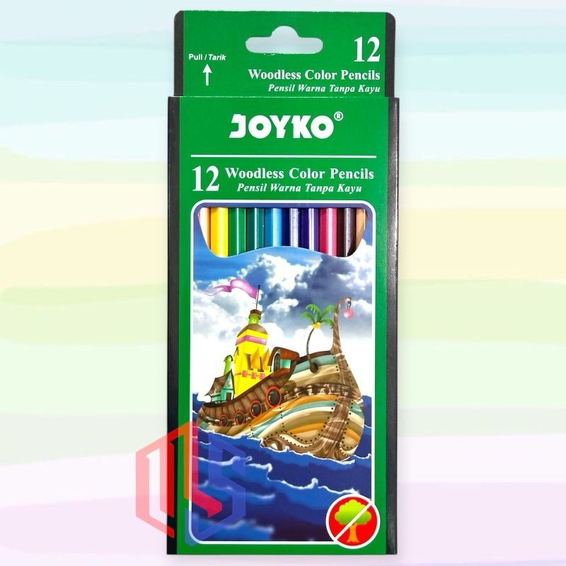

Pensil Warna Joyko Panjang 12 Warna CP 103