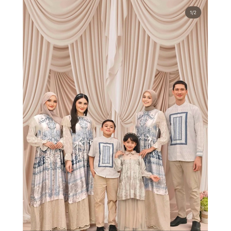 Dress Ibu Payet Camellia Series Signature Vanilla Hijab