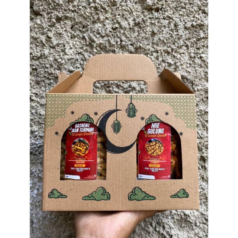 

Hampers Lebaran Cemilan Kriuqu Snack