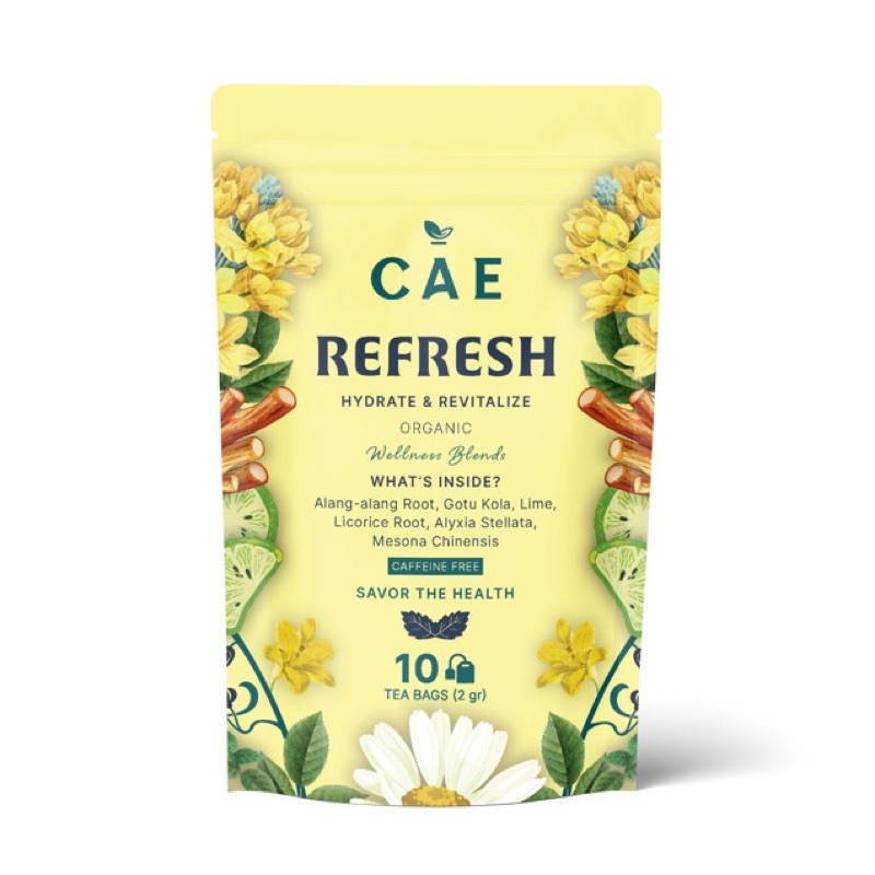

CAE HERBAL TEA TISANE - REFRESH - UNTUK PANAS DALAM