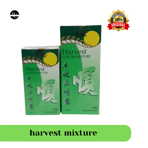 Harvest Cough mixture Obat Batuk 150ml 60ML obat batuk