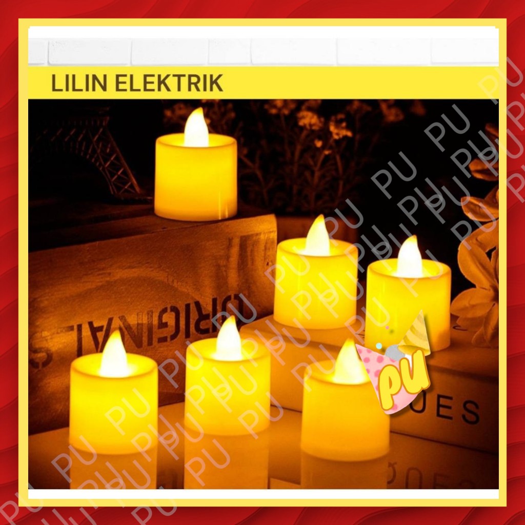 Lilin ELEKTRIK / Lilin Led Elektrik / Lilin Hias Natal