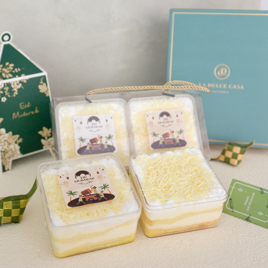 

Dessert box cake kue hampers gift set kado lebaran eid mubarak