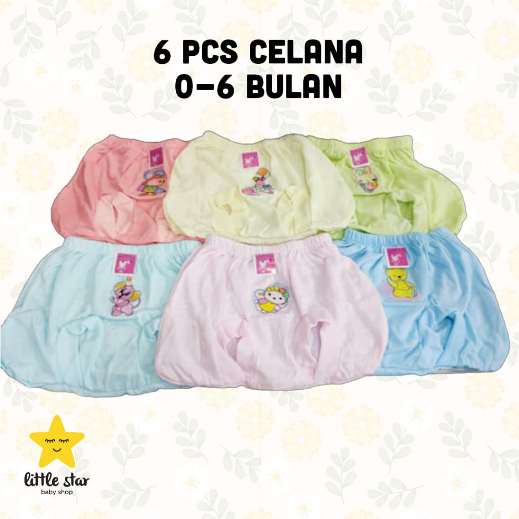 Rissa Celana Pendek Anak Bayi Cewek | Celana Kacamata | Celana Kaca Mata Kodok