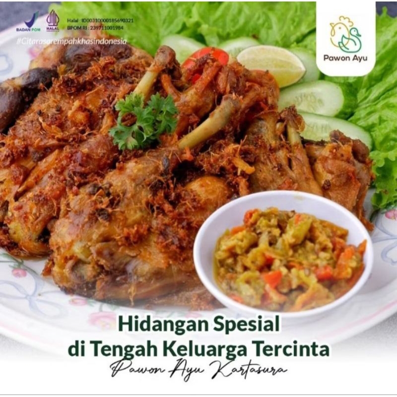 

Kombo (1 pax ayam + 1 pax bebek)