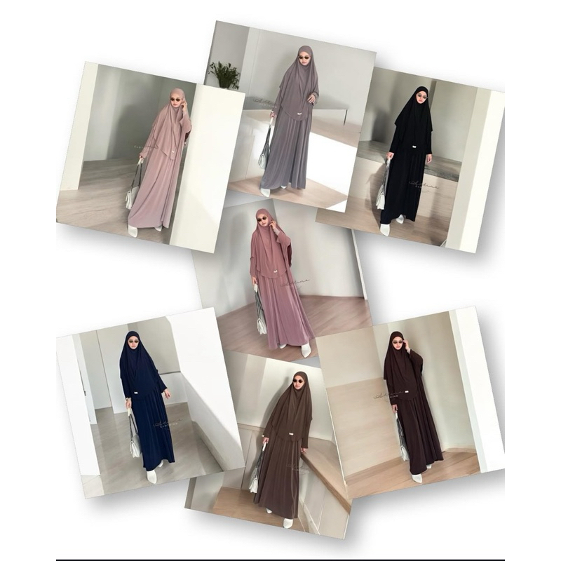 Alina set dres by adlina clothing