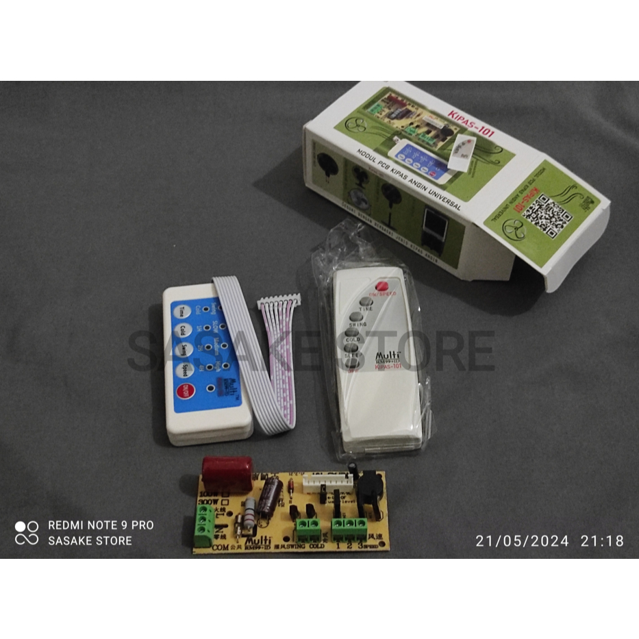 MODUL PCB KIPAS ANGIN / KIT REMOTE KIPAS ANGIN UNIVERSAL