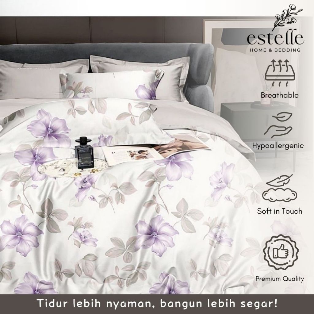 Estelle - Sprei Set Tencel + Bedcover 160x200, 180x200