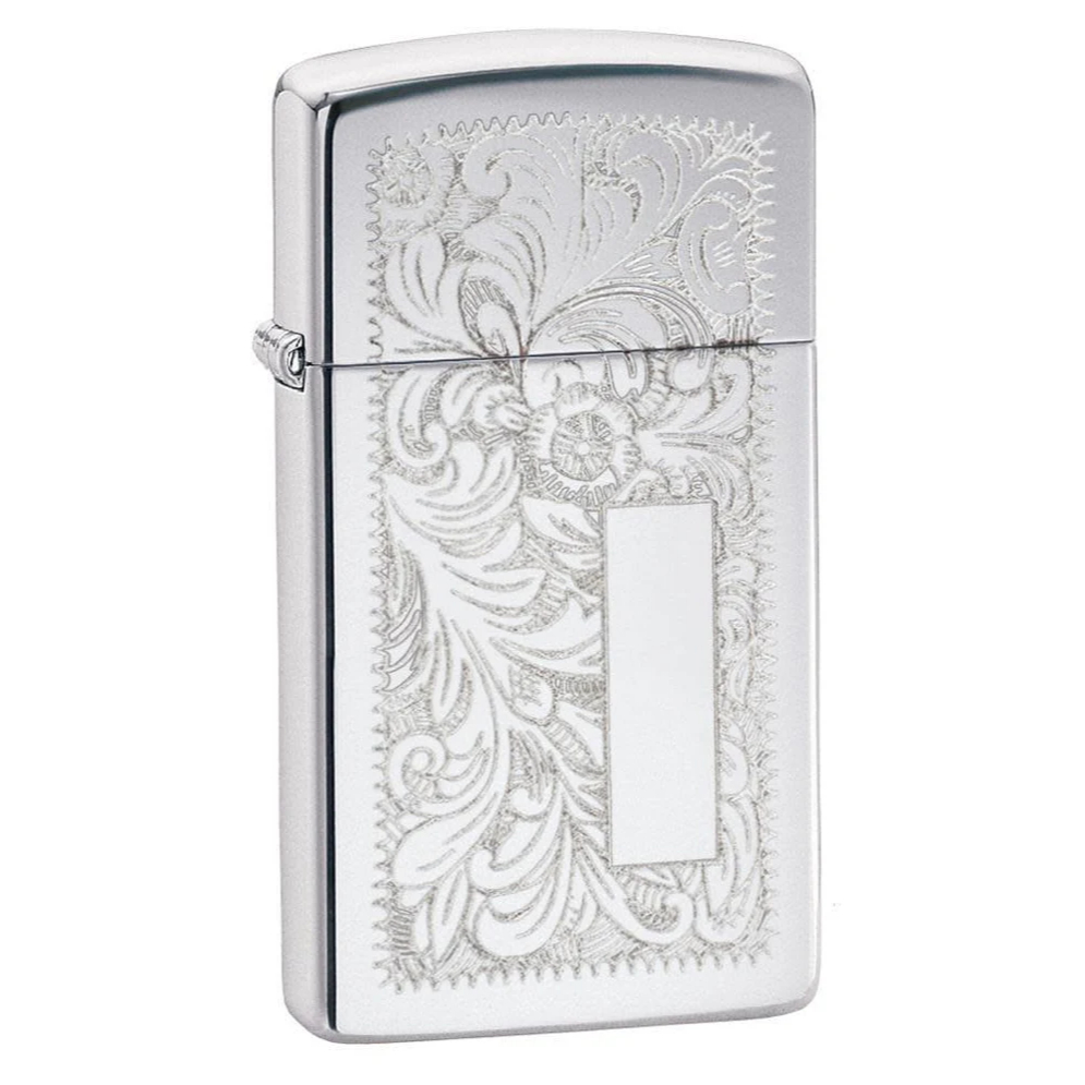 Zippo 1652 Venetian Slim High Polish Chrome