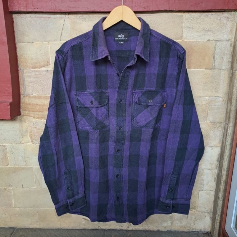 Kemeja Alpha Industries USA