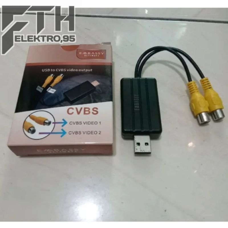 NEW PRODUCT ADAPTOR DONGLE USB VIDEO OUT HEAD UNIT ANDROID SOKER JACK RCA AUDIO YNTITA49