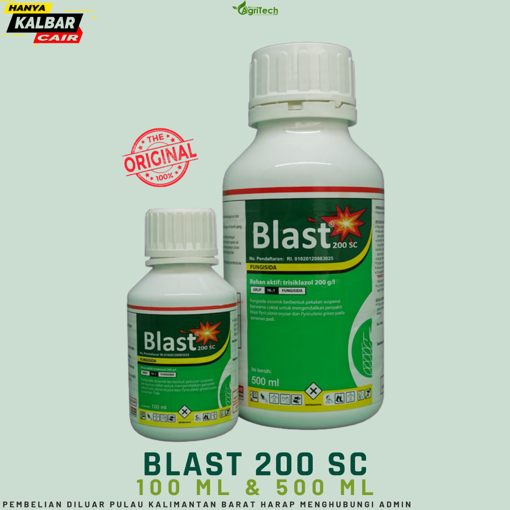 BLAST 200 EC 100 ML & 500 ML FUNGISIDA OBAT JAMUR BLAST PATAH LEHER AGRICON