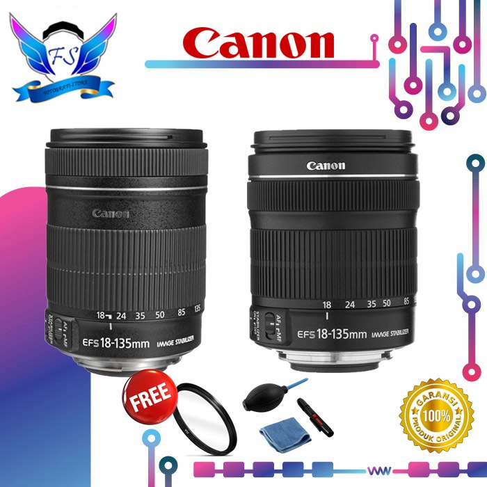 CANON EFS 18-135MM IS STM / LENSA CANON EFS 18-135MM