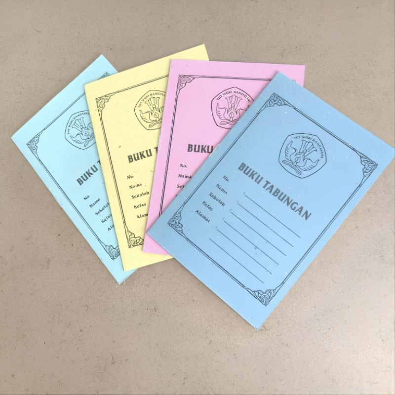 

(1 Pak / 50 Pcs) Buku Tabungan Anak Sekolah