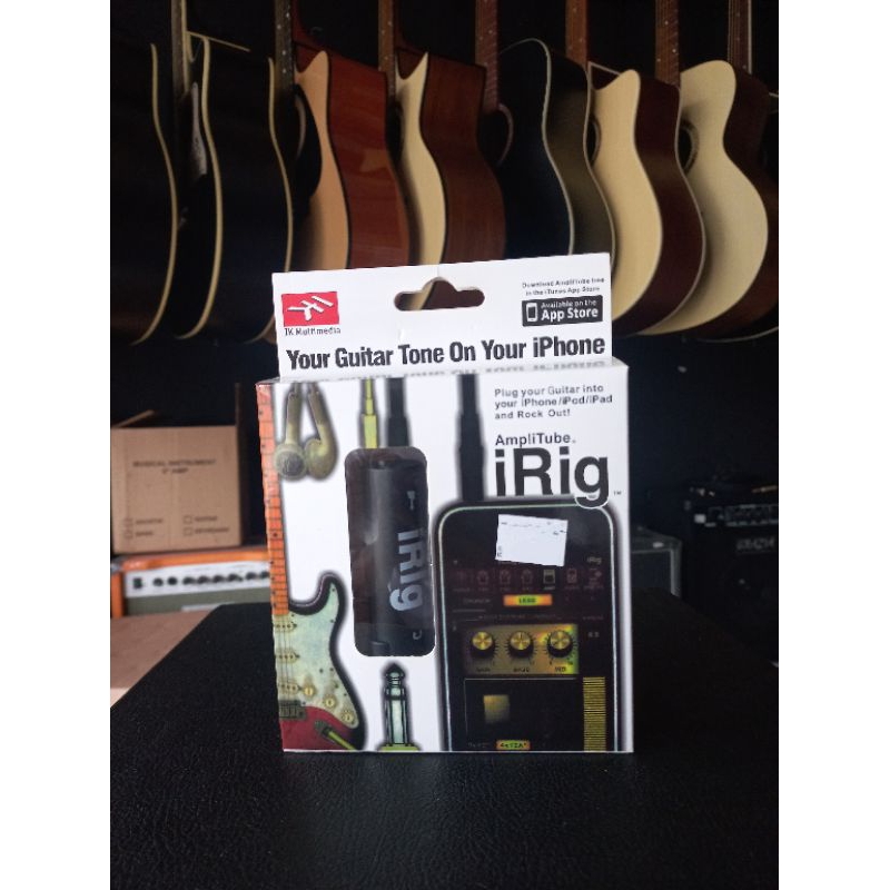 IRIG AMPLITUBE ADAPTER IRIG EFEK GITAR INTERFACE iRiG
