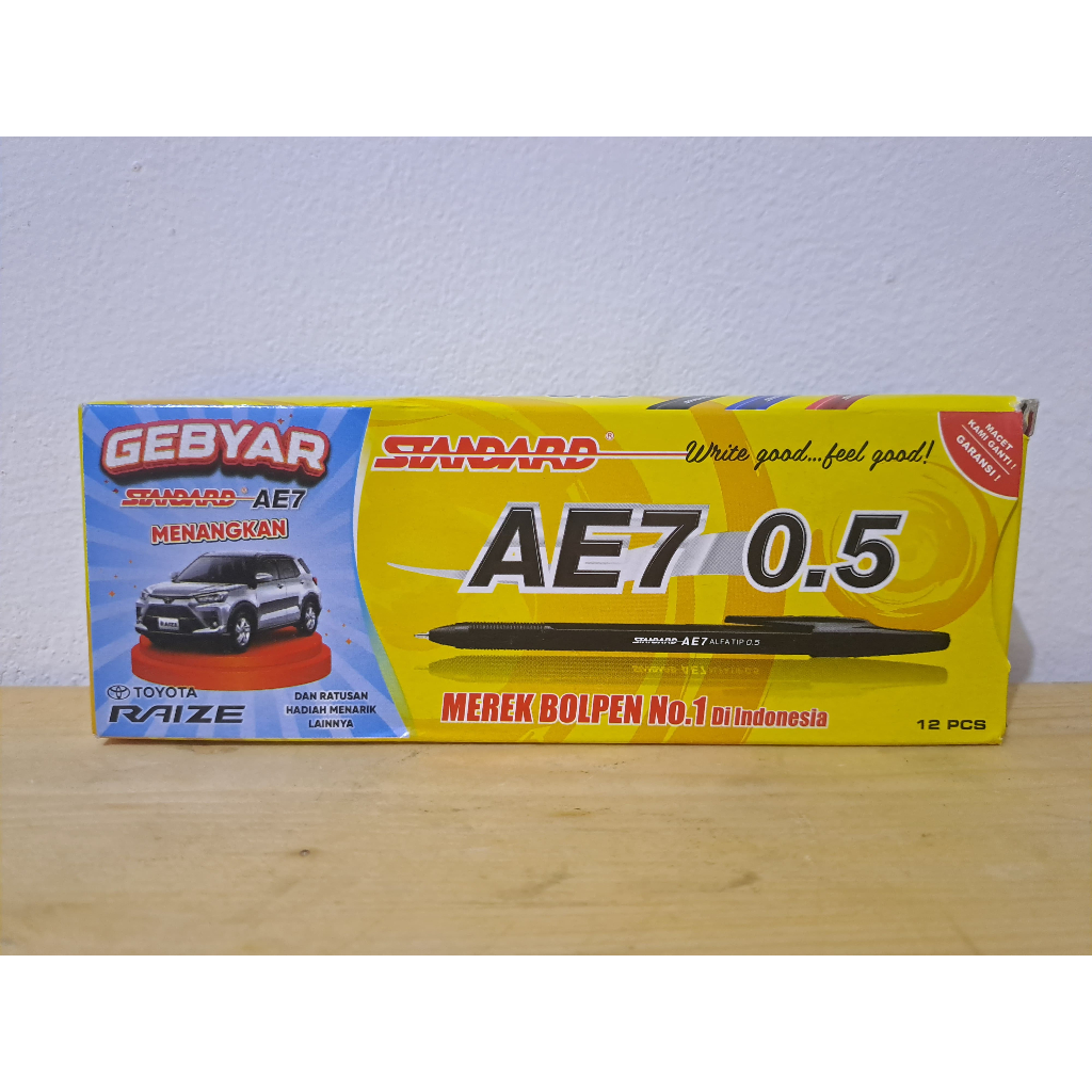 

Standard AE7 Merek BOLPEN No.1