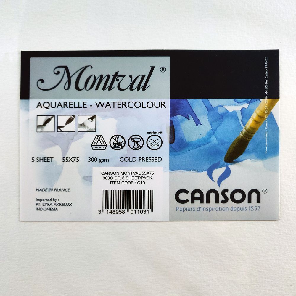 

CANSON MONTVAL 5S 55X75 CP 300GR BANTEX C10