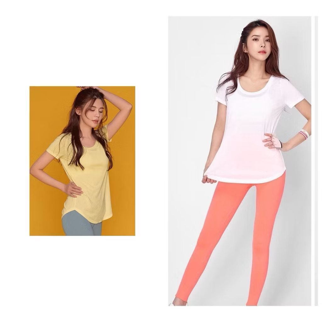 PLVD Atasan Kaos Olahraga Gym Zumba STL Fancy