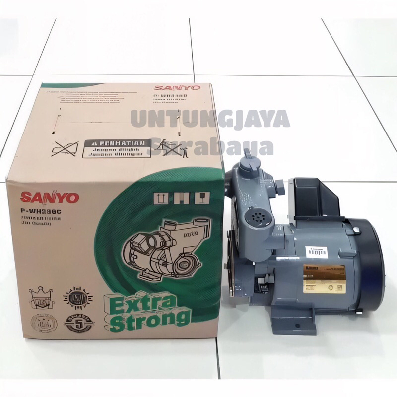 POMPA SANYO PWH 236 C / POMPA SANYO SUMUR DANGKAL NON AUTO PWH236C / SANYO 200WATT PWH-236C / JUAL P
