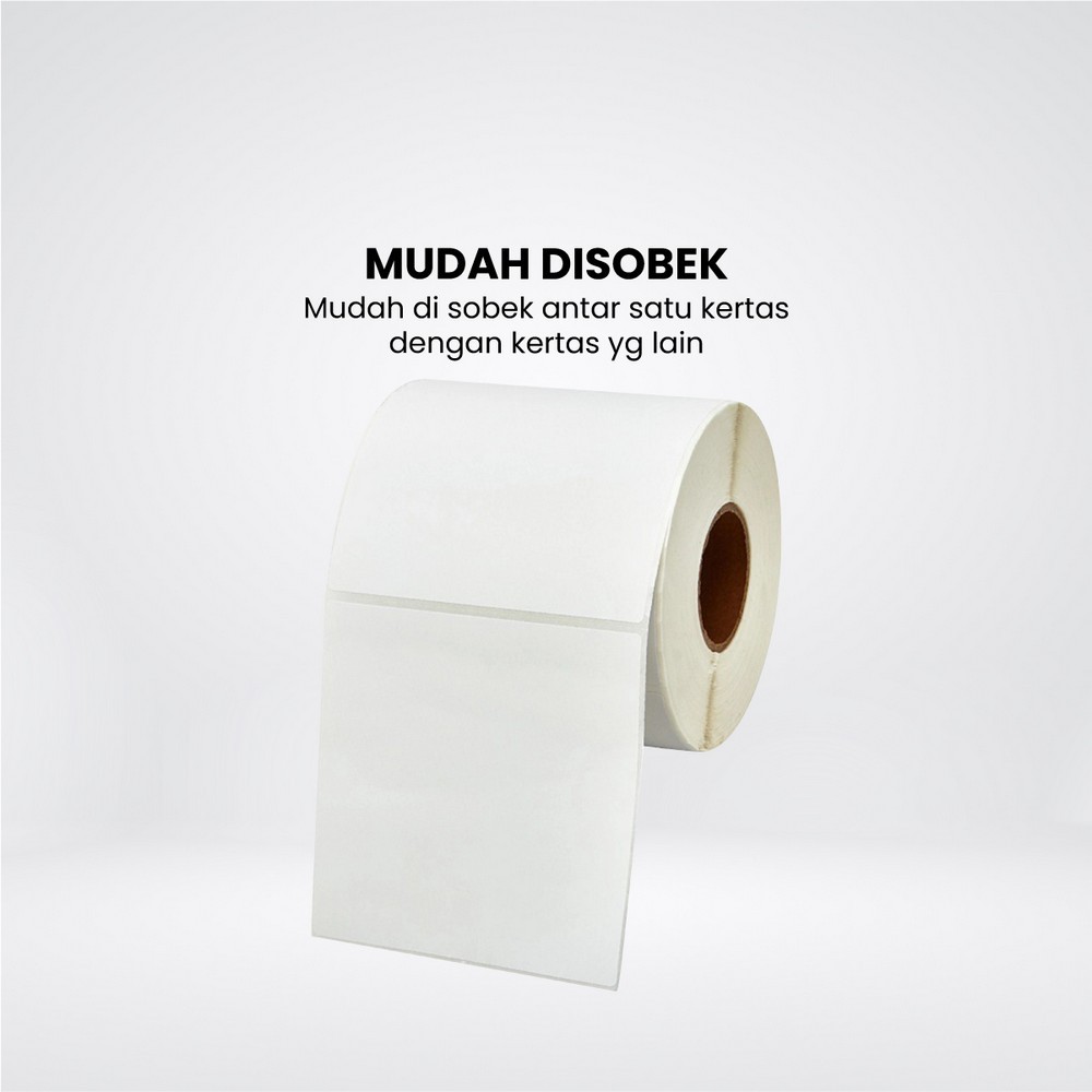 

STT~Stiker Thermal Anti Air 78 X 100 (Isi 300)/Label Thermal Praktis Langsung Tempel