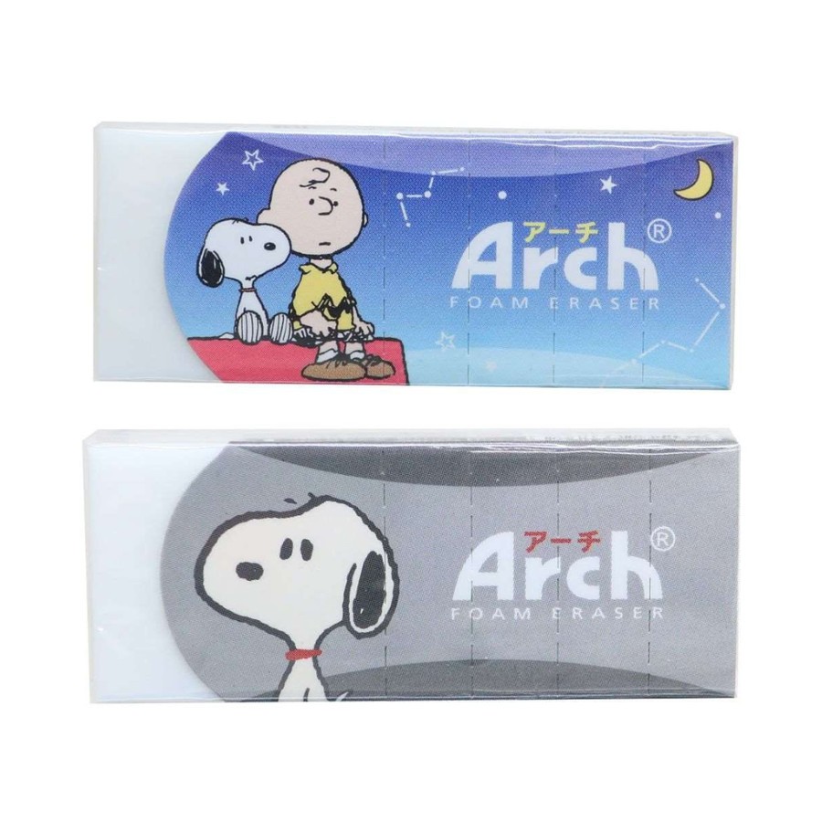 

Sakura Arch Eraser Peanuts Snoopy Woodstock Night Sky Penghapus Limited Edition