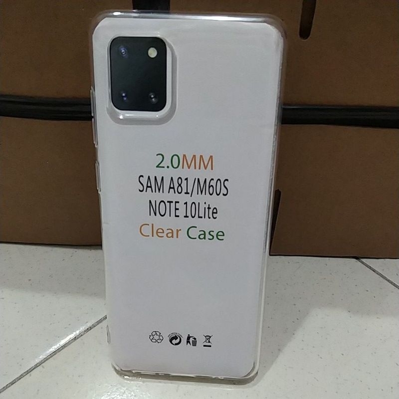 CLEAR CASE SAMSUNG NOTE 10 LITE